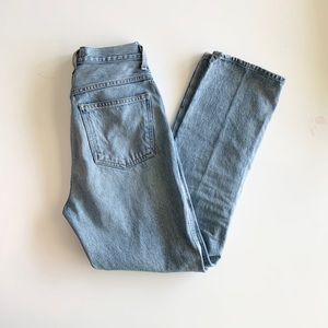 AGOLDE PINCH WAIST HIGH RISE KICK JEAN 25